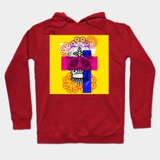 the magnum in skeleton portrait ecopop Hoodie